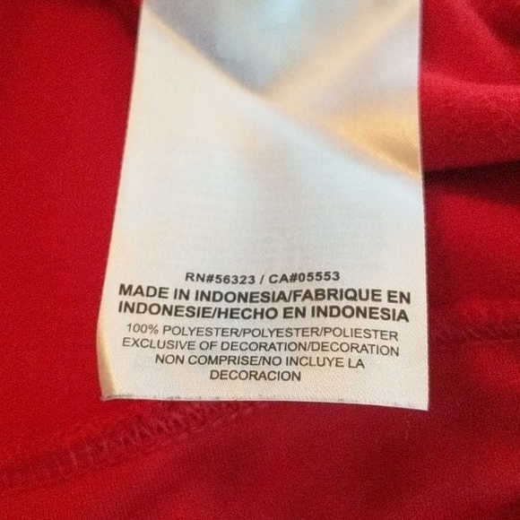 Nike Red Dri-Fit Pullover - Picture 4 of 4